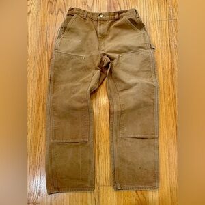 Carhartt 33x30 double knee pants Men’s made in USA